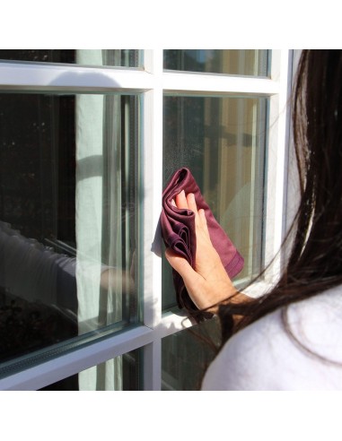 Panno vetri e specchi pulisce solo con acqua