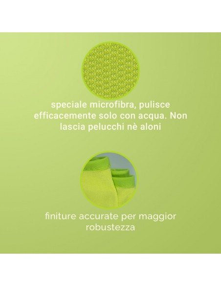 Panno vetri, pulisce solo con acqua. Versione "Superpower"