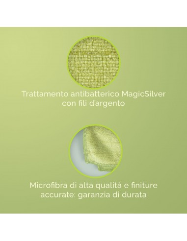 Panno in Microfibra Antibatterica con...