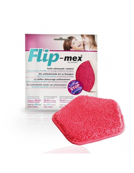 Kit "Calcare byebye" | Bio-mex detergente universale 300gr - Scioglicalcare all'acido citrico - Panno spugna Flip-mex
