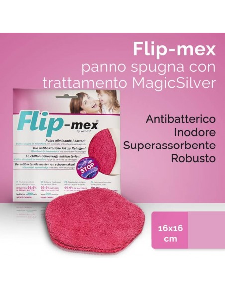 Bio-mex 900gr - Flip-mex Panno Spugna 16x16 cm