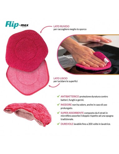 Panno spugna Flip-mex. Microfibra...