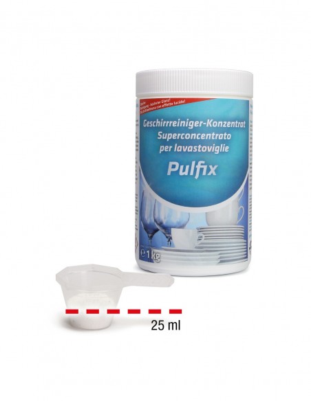 Pulfix Detersivo lavastoviglie superconcentrato. 1 kg (fino 66 lavaggi)