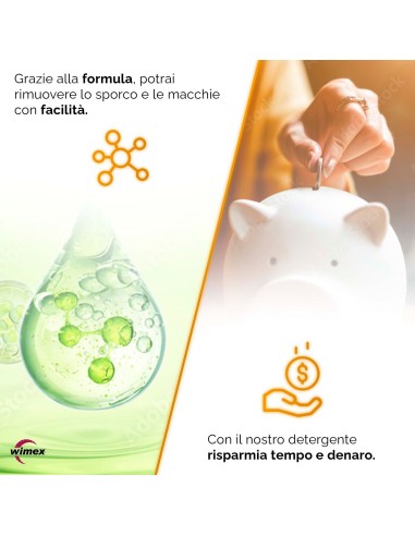 Detersivo pavimenti parquet e laminato. Lava e...