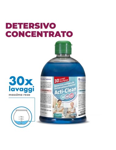 Acti-clean detersivo per bucato 500 ml....