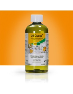 Detergente sgrassatore concentrato all'arancia per uso puro e diluito