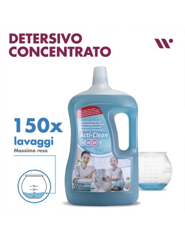 Acti-clean detersivo per bucato....