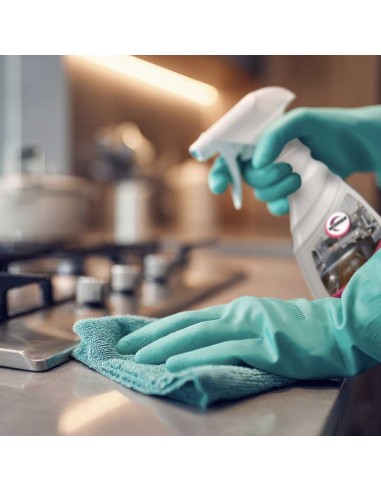 Detergente acciaio. Pulisce, lucida, igienizza....