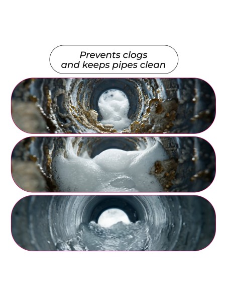 Cali-mex polvere pulizia e manutenzione scarichi a base di acido citrico. 1kg