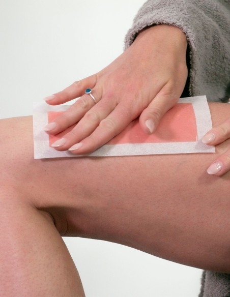 Strisce Depilatorie Corpo. Con Salviette Post-Epilatorie