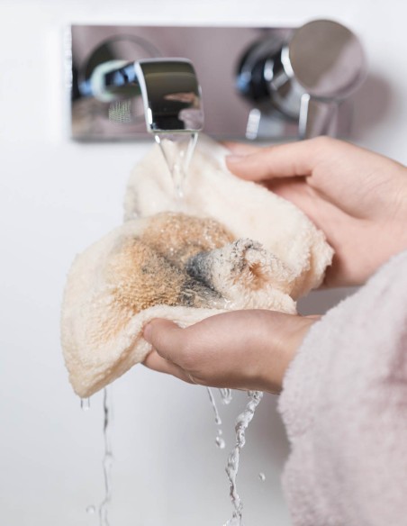 Guanto Struccante in microfibra