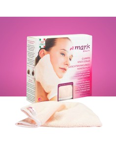 Guanto struccante viso e corpo in speciale microfibra