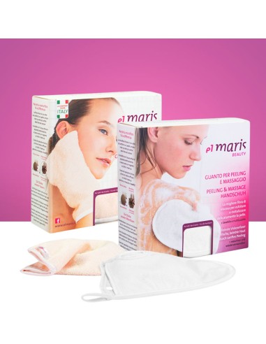 Kit Guanto Struccante e Guanto Scrub Corpo