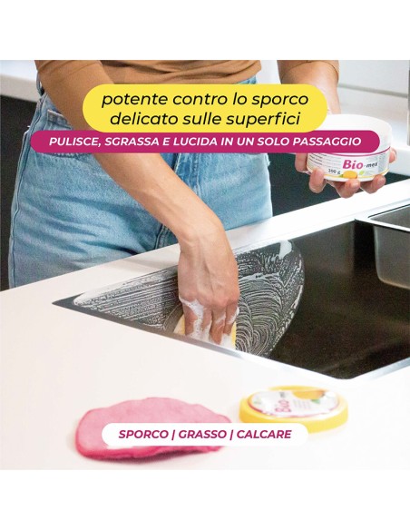Bio-mex 900gr detergente universale ecologico. 2 spugne incluse