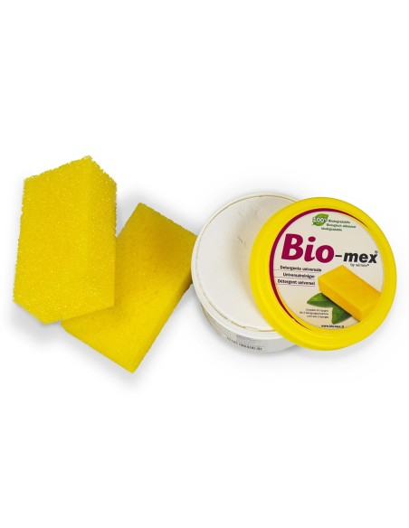 Bio-mex 900gr detergente universale ecologico. 2 spugne incluse