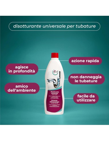 Disotturante ad azione rapida. 1 litro