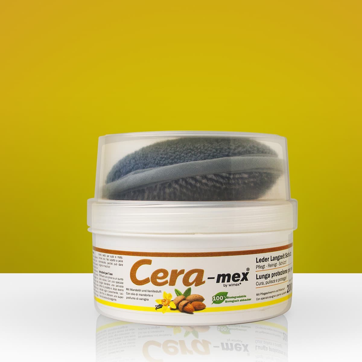 wimexshop cera-mex pasta pulizia pelle ed eco-pelle. 200ml